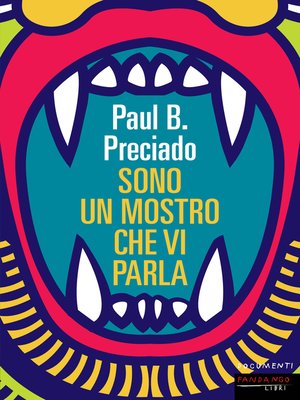 cover image of Sono un mostro che vi parla